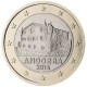 Andorra 1 Euro Münze 2014 - © European Central Bank