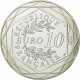 Frankreich 10 Euro Silber Münze - Die Werte der Republik - Asterix II - Freiheit - Zu Pferd - Tour de France 2015 - © NumisCorner.com