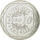 Frankreich 10 Euro Silber Münze - Frankreich von Jean Paul Gaultier II - Les Alpes très pointues 2017 - © NumisCorner.com