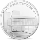 Frankreich 10 Euro Silber Münze - Sieben Künste - Architektur - Le Corbusier 2015 - © NumisCorner.com