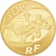 Frankreich 50 Euro Gold Münze - IRB Rugby World Cup 2015 - © NumisCorner.com