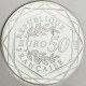 Frankreich 50 Euro Silber Münze - Die Werte der Republik - Frieden - Frühling-Sommer 2014 - © NumisCorner.com