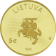 Litauen 5 Euro Gold Münze Litauische Wissenschaft - Physik 2016 - © Bank of Lithuania