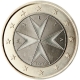 Malta 1 Euro Münze 2008 - © European Central Bank