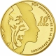 Frankreich 10 Euro Gold Münze 50 Jahre Fünfte Republik - Säerin 2008 - © NumisCorner.com