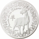 Frankreich 10 Euro Silber Münze - Fabeln von La Fontaine - Jahr der Ziege 2015 - © NumisCorner.com