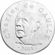 Frankreich 10 Euro Silber Münze - Französische Geschichte - Charles de Gaulle 2015 - © NumisCorner.com
