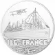 Frankreich 10 Euro Silber Münze - Französische Schiffe - Ile de France 2016 - © NumisCorner.com