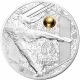 Frankreich 10 Euro Silber Münze - UEFA Fußball-Europameisterschaft 2016 - Schuß 2016 - © NumisCorner.com