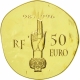 Frankreich 50 Euro Gold Münze - 1500 Jahre französische Geschichte - Hugues Capet 2012 - © NumisCorner.com
