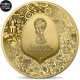 Frankreich 50 Euro Goldmünze - FIFA Fußball WM Russland 2018 - © NumisCorner.com