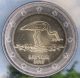 Lettland 2 Euro Münze - 10 Jahre Schwarzstorch-Schutzprogramm 2015 - © eurocollection.co.uk