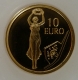 Luxemburg 10 Euro Gold Münze Goldene Frau 2013 - © Veber