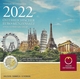 Österreich Euro Münzen Kursmünzensatz - 35 Jahre Erasmus Programm 2022 - © Coinf