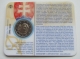 Slowakei 2 Euro Münze - 25. Jahrestag der Gründung der Slowakischen Republik 2018 - Coincard - © Münzenhandel Renger