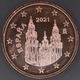 Spanien 5 Cent Münze 2021 - © eurocollection.co.uk