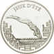 Frankreich 1 1/2 (1,50) Euro Silber Münze XXIX. Olympische Sommerspiele in Peking - Schwimmen 2008 - © NumisCorner.com