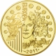 Frankreich 50 Euro Gold Münze - Europa-Serie - 30 Jahre Musik-Festival 2011 - © NumisCorner.com