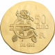 Frankreich 50 Euro Gold Münze - Französische Geschichte - François Mitterrand 2015 - © NumisCorner.com