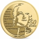 Frankreich 50 Euro Gold Münze - Helden der französischen Literatur - Manon Lescaut 2015 - © NumisCorner.com