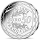 Frankreich 50 Euro Silber Münze - Die schöne Reise des kleinen Prinzen - Der kleine Prinz und die Rose 2016 - © NumisCorner.com