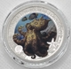 Österreich 3 Euro Münze - Leuchtende Meereswelten - Blaugeringelter Krake 2022 - © Kultgoalie