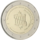 San Marino 2 Euro Münze - 25. Jahrestag der deutschen Wiedervereinigung 2015 - © European Central Bank