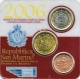 San Marino Euro Münzen Kursmünzensatz Mini-KMS 2006 - © Zafira