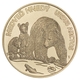 Slowakei 5 Euro Münze - Fauna und Flora in der Slowakei - Der Braunbär 2023 - © National Bank of Slovakia