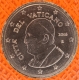 Vatikan 5 Cent Münze 2016 - © eurocollection.co.uk