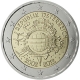 Österreich 2 Euro Münze - 10 Jahre Euro-Bargeld 2012 - © European Central Bank