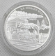 Österreich 20 Euro Silber Münze Österreichische Eisenbahnen - Südbahn Wien - Triest 2007 Polierte Platte PP - © Kultgoalie