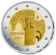 Spanien 2 Euro Münze - UNESCO-Welterbe - Historische Altstadt von Toledo 2021 - Polierte Platte - © Europäische Union 1998–2024
