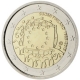 Finnland 2 Euro Münze - 30 Jahre Europaflagge 2015 - © European Central Bank