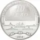 Frankreich 10 Euro Silber Münze - Französische Schiffe - Die Redoutable 2014 - © NumisCorner.com
