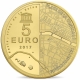 Frankreich 5 Euro Gold Münze - UNESCO Weltkulturerbe - Ufer der Seine - Die Nationalversammlung und der Place de la Concorde 2017 - © NumisCorner.com