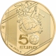 Frankreich 50 Euro Gold Münze - UEFA Fußball-Europameisterschaft 2016 - © NumisCorner.com