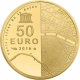 Frankreich 50 Euro Gold Münze - UNESCO Weltkulturerbe - Ufer der Seine - Orsay - Petit Palais 2016 - © NumisCorner.com