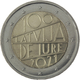 Lettland 2 Euro Münze - 100. Jahrestag der Anerkennung der Republik Lettland 2021 - Coincard - © European Central Bank