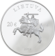 Litauen 20 Euro Silber Münze - 25 Jahre Konsolidierung der Unabhängigkeit 2016 - © Bank of Lithuania