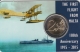 Malta 2 Euro Münze - 100 Jahre erster Flug von Malta 2015 - Coincard - © MDS-Logistik