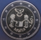 Malta 2 Euro Münze - Solidarität und Frieden 2017 - Coincard - © eurocollection.co.uk