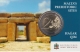 Malta 2 Euro Münze - Tempel von Hagar Qim 2017 - Coincard - © MDS-Logistik