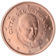 Vatikan 1 Cent Münze 2013 - © European Central Bank