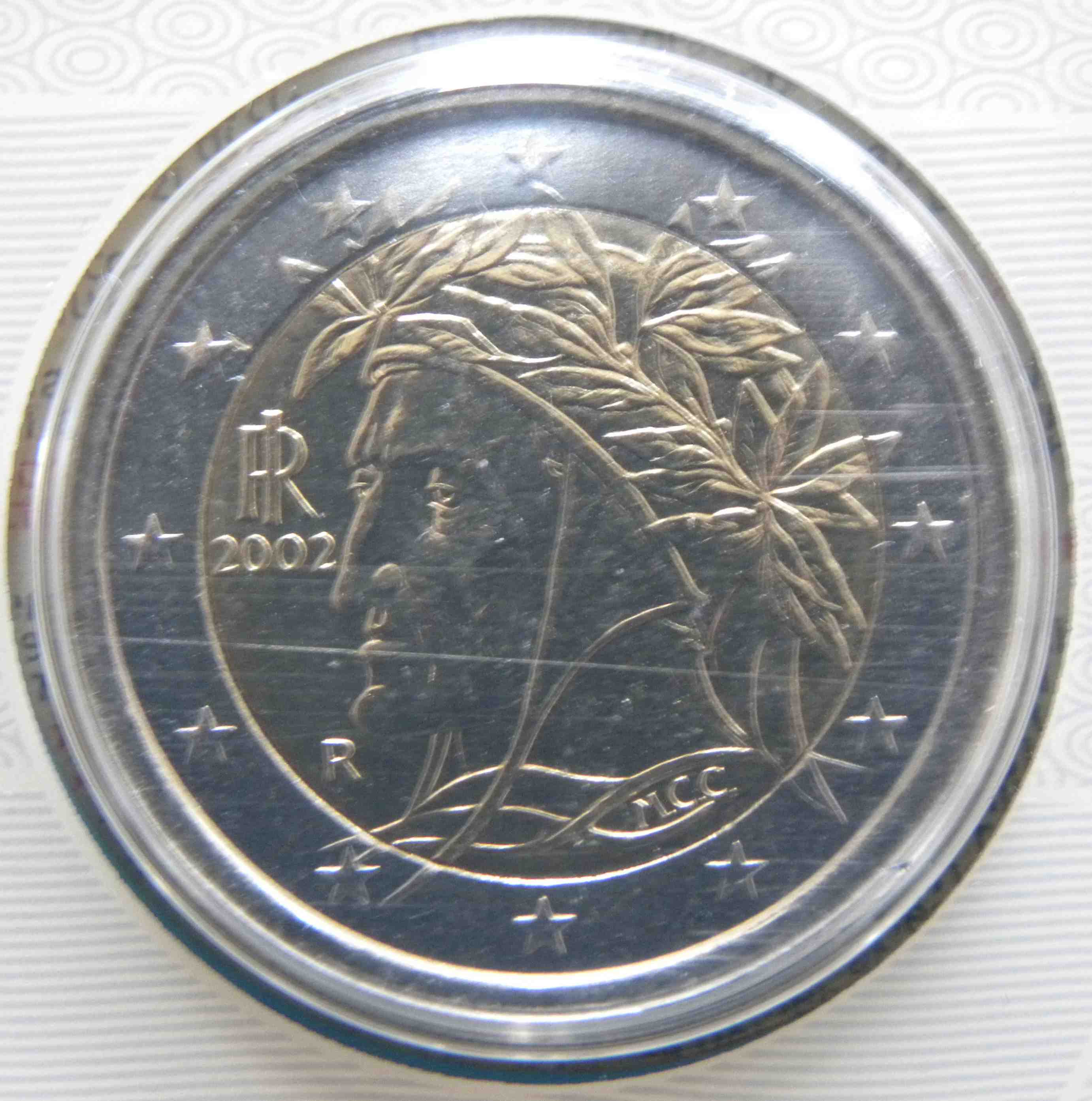 1 Euro Mit Eule 2002 Wert