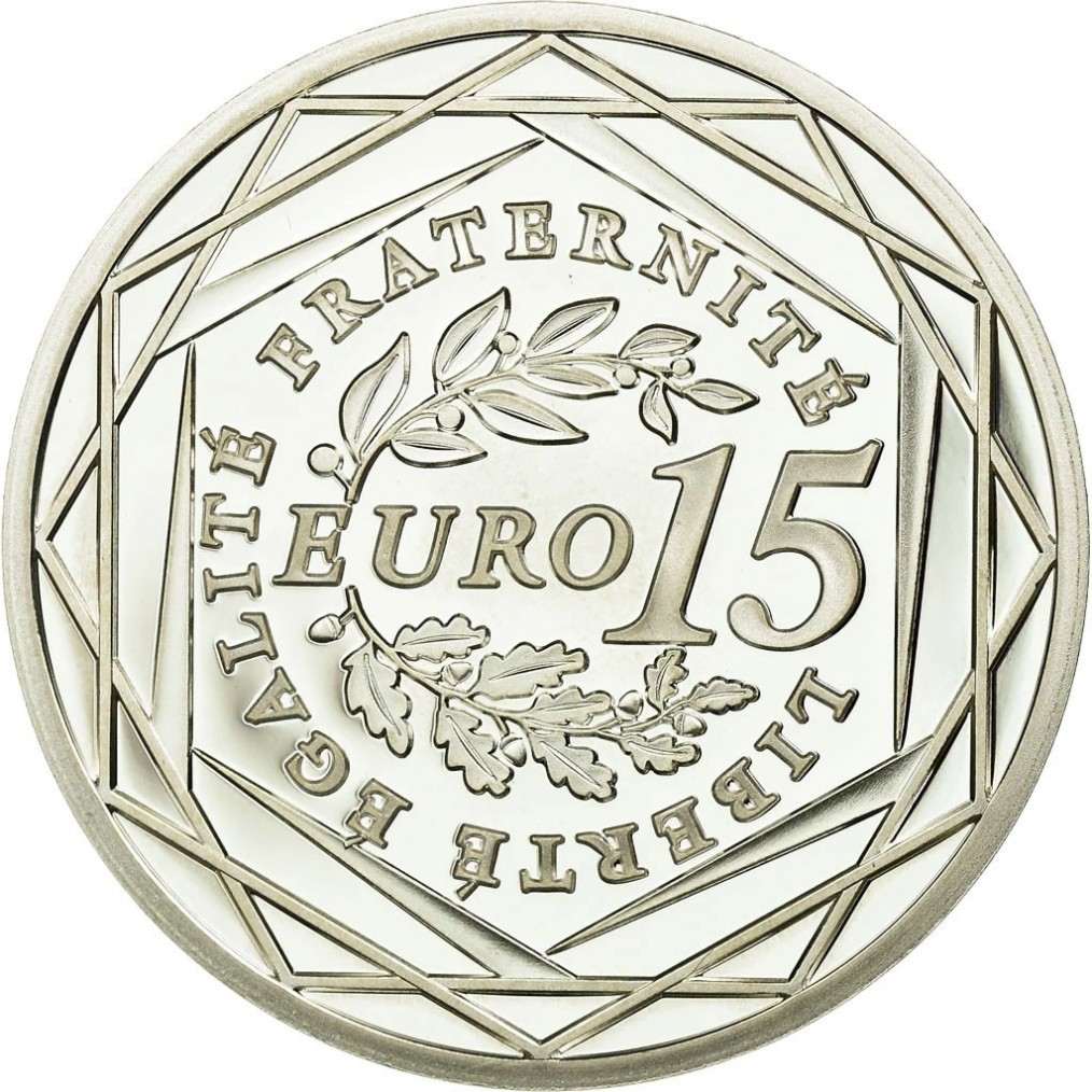 Frankreich 15 Euro Silber Münze  Säerin 2010  euromuenzen.tv  Der