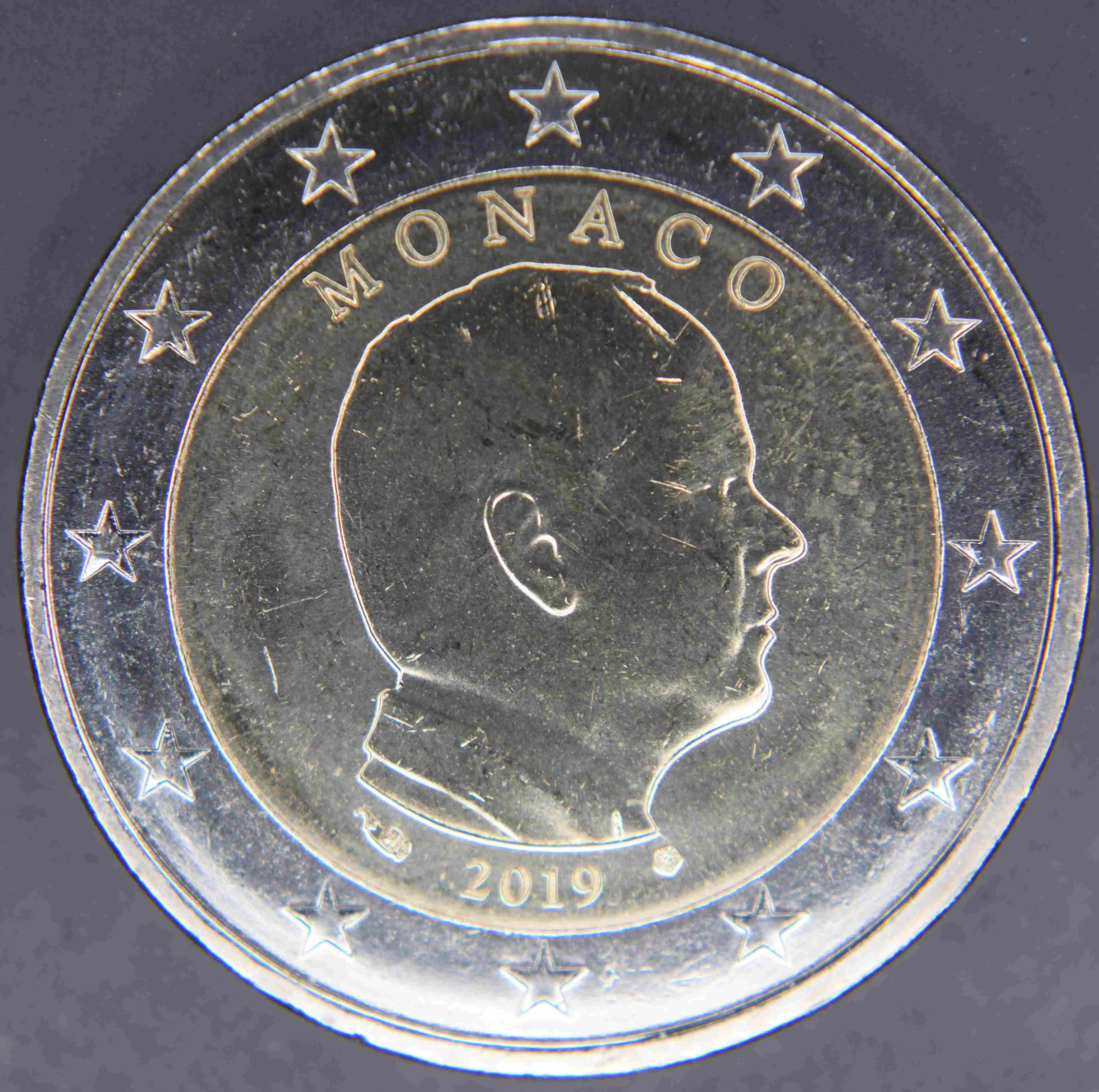 Monaco 2 Euro Münze 2019 - euro-muenzen.tv - Der Online Euromünzen Katalog