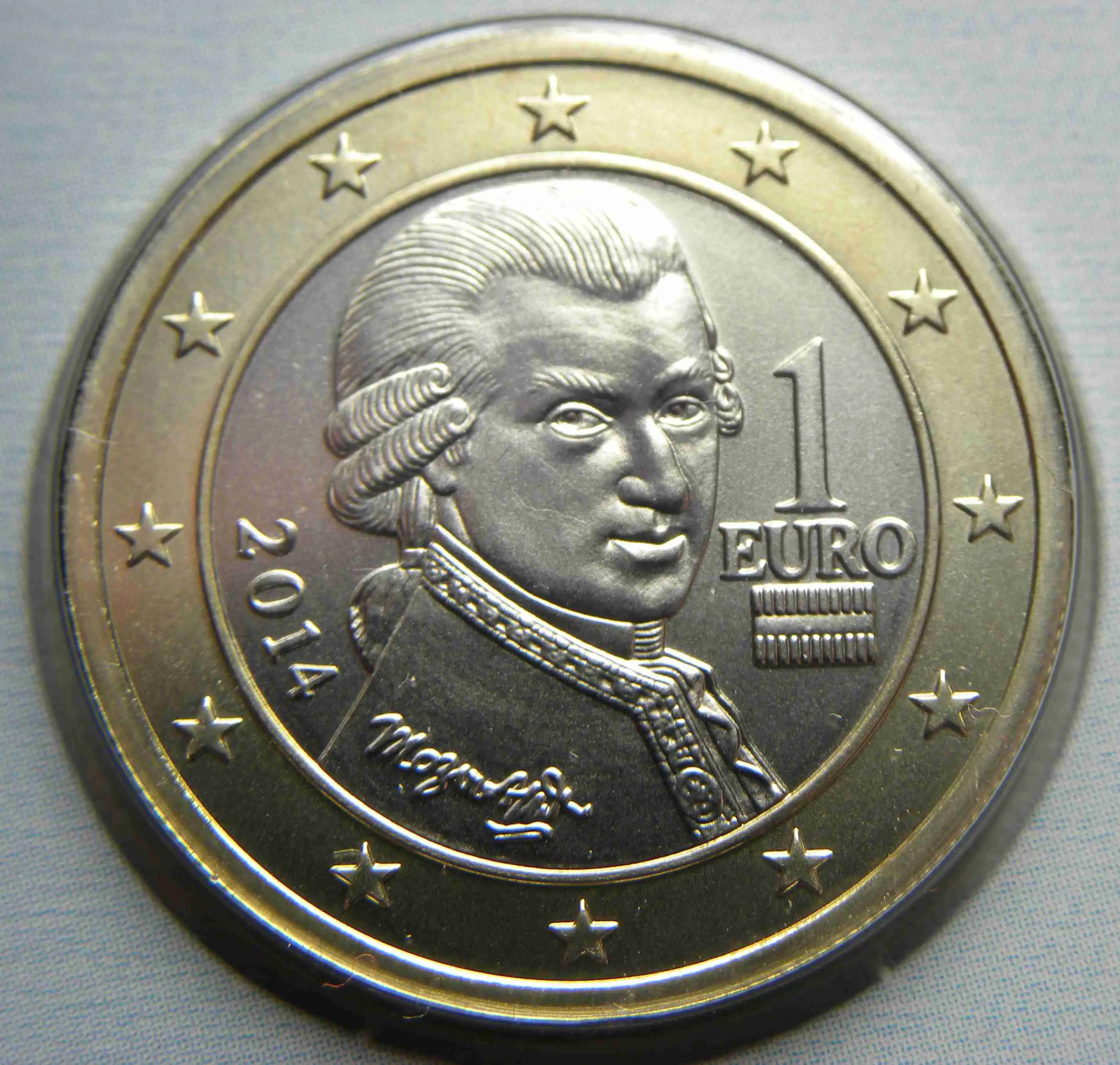 Österreich 1 Euro Münze 2014 - euro-muenzen.tv - Der Online Euromünzen