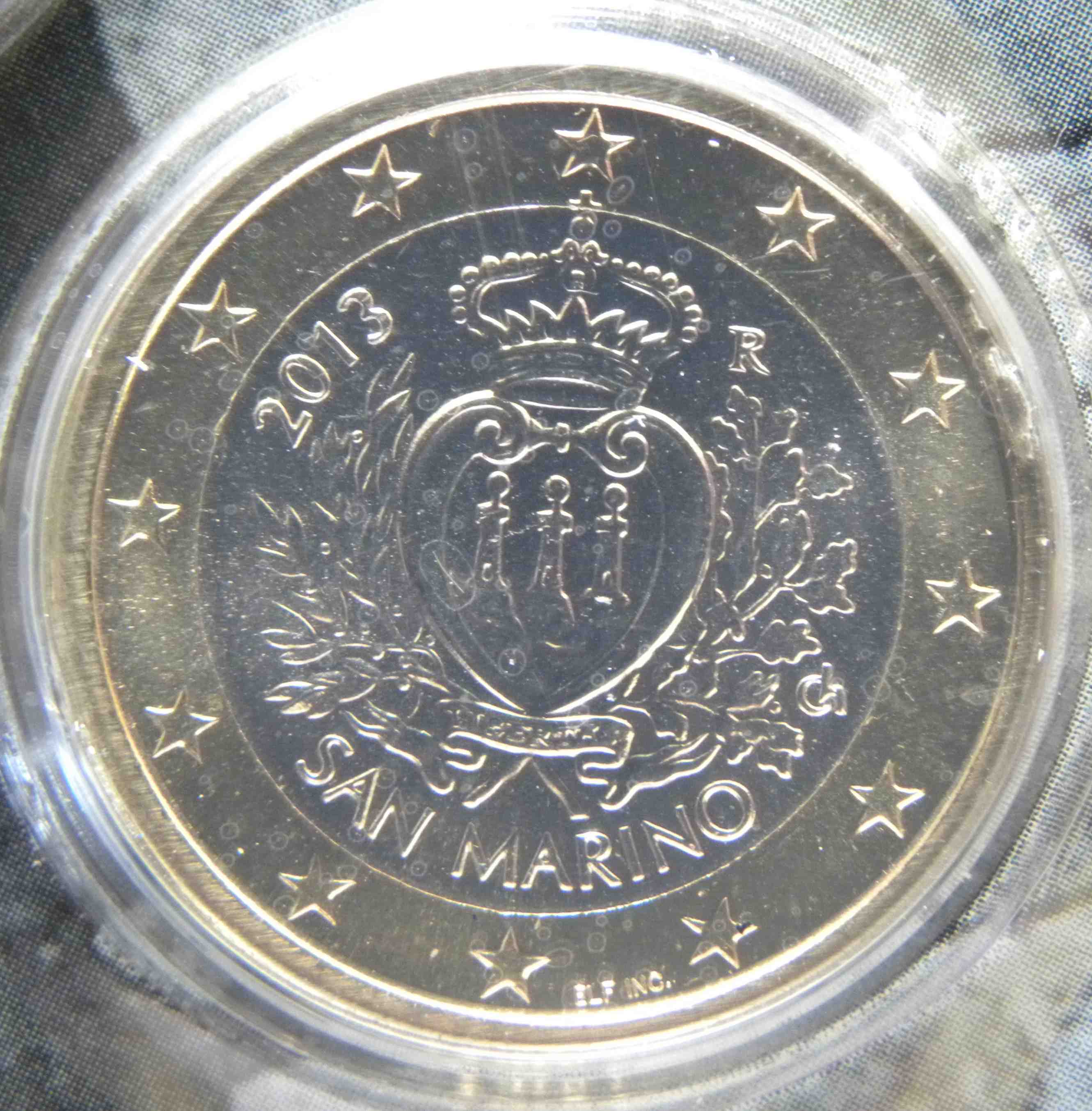 San Marino 1 Euro Münze 2013 - euro-muenzen.tv - Der Online Euromünzen