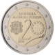Andorra 2 Euro Münze - 20 Jahre Mitgliedschaft im Europarat 2014 -  © European-Central-Bank